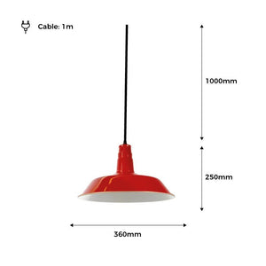 Lámpara colgante nórdica "ELSKER" - Barcelona Led-Decoración