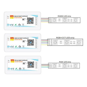 Controlador LED WIFI RGBW 12/24V 4 canales 4A/CH - Barcelona Led-Control y regulación