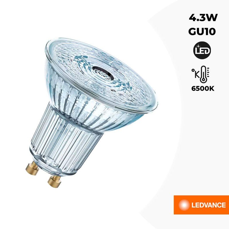 Bombilla LED VALUE PAR16 50 GU10 36º 4,3W 6500K - Barcelona Led-