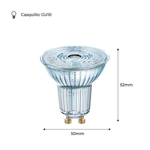 Bombilla LED VALUE PAR16 50 GU10 36º 4,3W 6500K (7)
