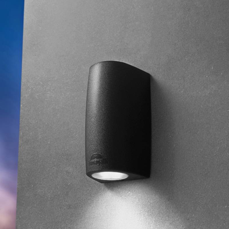 Aplique de pared FUMAGALLI "Marta 90-1" - GU10 - IP55 - 3,5W - Barcelona Led-Decoración