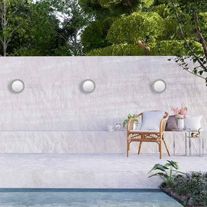 Plafón de exterior estanco de pared o techo FUMAGALLI BERTA E27 IP66 - Barcelona Led-Decoración