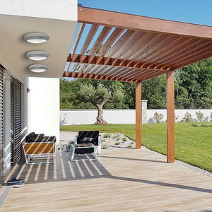 Plafón estanco para techo o pared FUMAGALLI UMBERTA 2x E27 IP66 - Barcelona Led-Decoración