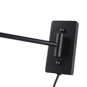 Aplique de pared con brazo articulado y enchufe "Clark" - E27 - Barcelona Led-Decoración