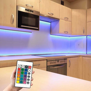 Controlador Tira LED RGB 2 Amp por canal, Control Remoto IR 24 Teclas (1)