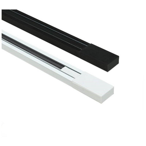 Rail monophasé en saillie pour spots LED - barre de 1 mètre