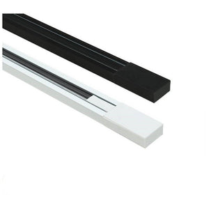 Carril monofásico de superficie para focos LED - Barra 1 metro