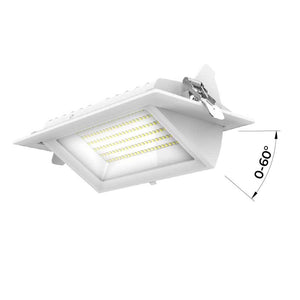 Downlight LED rectangular orientable CCT 38W - Blanco - 120° Driver LIFUD (10)