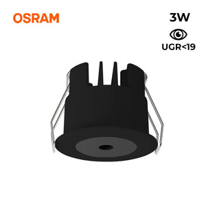 Downlight LED Mini 3W - Chip OSRAM - Bajo UGR - CRI 90 - Ø 40mm (21)