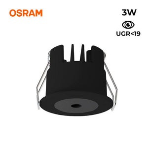 Downlight LED Mini 3W - Chip OSRAM - Bajo UGR - CRI 90 - Ø 40mm (21)