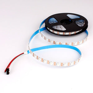 Tira LED inteligente IC RGB 12V DC - 14,4 W/m -IP20 - 60 LED/m - Ancho 10mm - 5 metros (9)