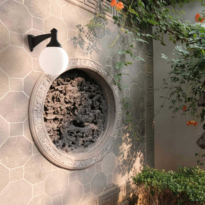 Aplique de pared exterior "GLOBE 400 MODERN" de FUMAGALLI - E27 (2)