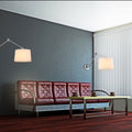 Cylindrical wall lamp with classic design and articulated design