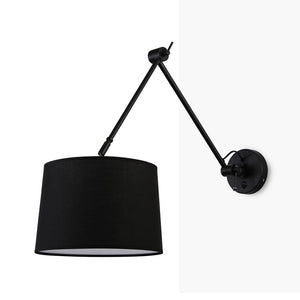 Aplique de pared cilíndrico con diseño clásico y articulado "ELBOW" E27 (25)