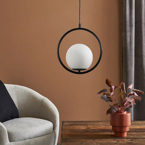 Lámpara colgante bola cristal "KATE" - E27 - Barcelona Led-Decoración