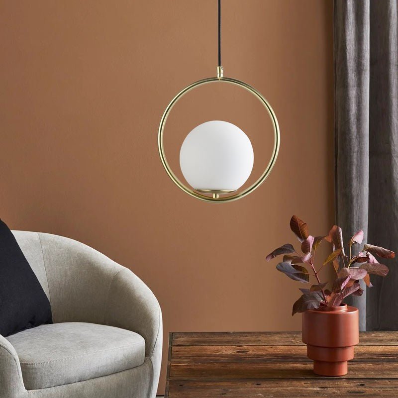 Lámpara colgante bola cristal "KATE" - E27 - Barcelona Led-Decoración
