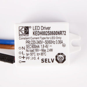 Foco lineal LED empotrable 2W - UGR18 - CRI90 - Chip OSRAM - Barcelona Led-