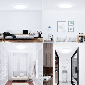 Plafón LED estanco circular blanco 24W CCT - 2400lm - IP65 - Barcelona Led-