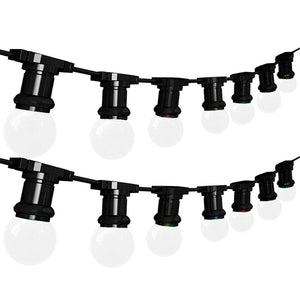 Bombilla de colores LED E27 G45 - 1W (6)