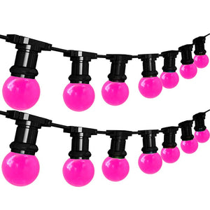 Bombilla de colores LED E27 G45 - 1W (7)