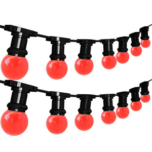 Bombilla de colores LED E27 G45 - 1W (9)