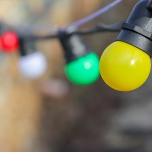 Bombilla de colores LED E27 G45 - 1W - Barcelona Led-