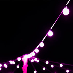 Bombilla de colores LED E27 G45 - 1W (16)