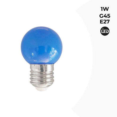 LED Bulb G45 E27 1W Color LED Bulb G45 E27 1W