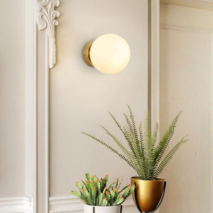 Aplique de pared bola cristal "Rober" - Barcelona Led-Decoración