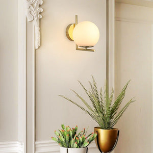 Aplique de pared bola cristal "Margaret" - Barcelona Led-Decoración