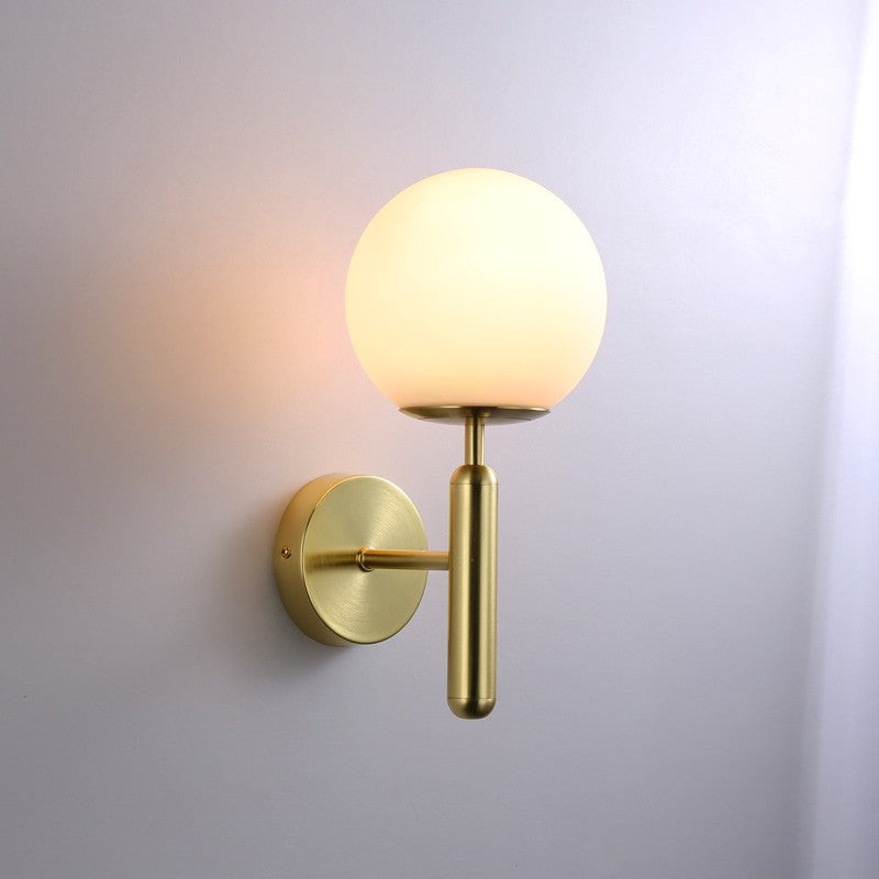 Aplique de pared bola cristal "Elsa" - E14 & Aplique de pared bola cristal "Elsa" - E14