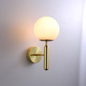 Aplique de pared bola cristal "Elsa" - E14 & Aplique de pared bola cristal "Elsa" - E14