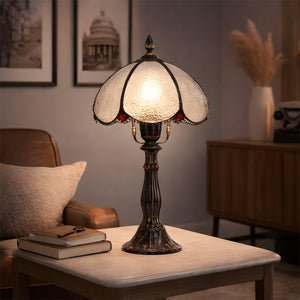 Lámpara de mesa "Candice" inspiración "Tiffany" - Ø 20cm (2)