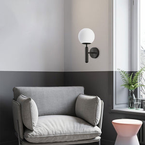 Aplique de pared bola cristal "Elsa" - E14 - Barcelona Led-Decoración