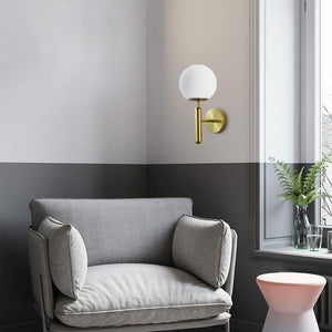 Aplique de pared bola cristal "Elsa" - E14 - Barcelona Led-Decoración