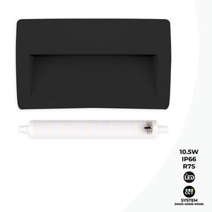 Baliza de pared LED CCT para exterior FUMAGALLI LORENZA 270 R7S 10.5W (19)