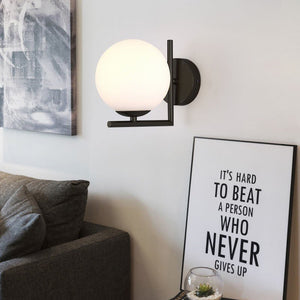 Aplique de pared bola cristal "Margaret" - Barcelona Led-Decoración