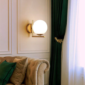 Aplique de pared bola cristal "Margaret" - Barcelona Led-Decoración