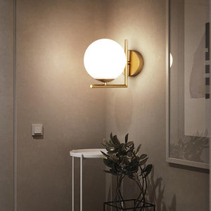 Aplique de pared bola cristal "Margaret" (3)