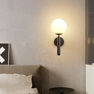 Aplique de pared bola cristal "Elsa" - E14 - Barcelona Led-Decoración