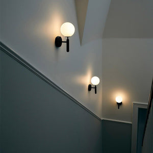 Aplique de pared bola cristal "Elsa" - E14 - Barcelona Led-Decoración