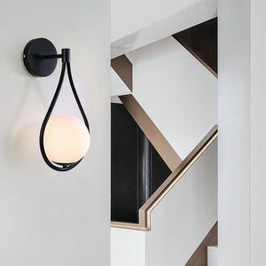 Aplique de pared bola cristal "Clara" - E14 - Barcelona Led-Decoración