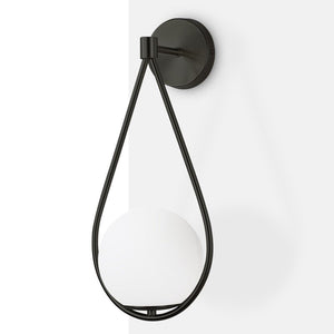 Aplique de pared bola cristal "Clara" - E14 - Barcelona Led-Decoración