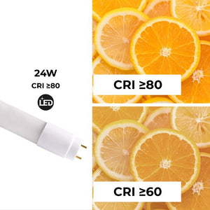 Tubo LED 150cm T8 - 24W - 140lm/W - Barcelona Led-