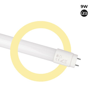 Tubo LED 60cm T8 - 9W -140lm/W - Cristal (8) & Tubo LED 60cm T8 - 9W -140lm/W - Cristal