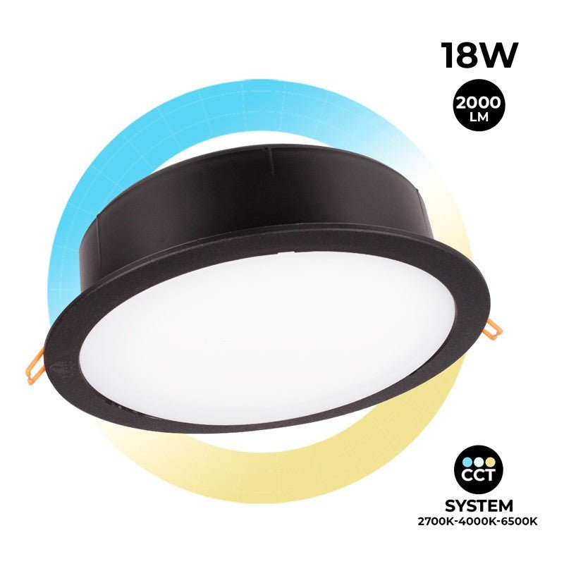 Downlight Redondo Estanco CCT Fumagalli "Teresa 260" 18W IP55 - Barcelona Led-