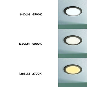 Downlight Redondo Estanco CCT Fumagalli "Teresa 260" 18W IP55 - Barcelona Led-