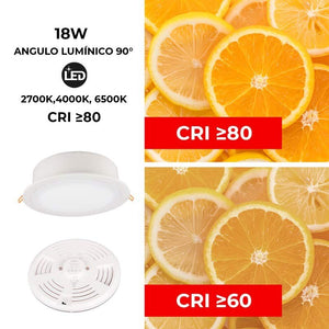 Downlight Redondo Estanco CCT Fumagalli "Teresa 260" 18W IP55 - Barcelona Led-