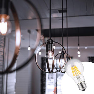 Bombilla LED filamento E27 60 - 8W - Transparente - Barcelona Led-
