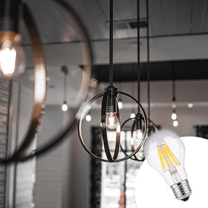 Bombilla LED filamento E27 60 - 8W - Transparente - Barcelona Led-